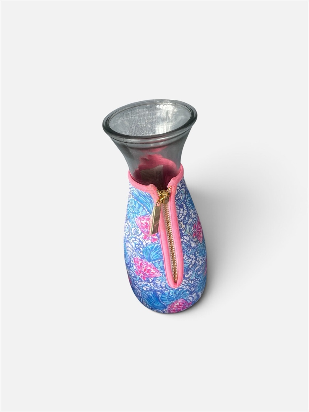 Lilly Pulitzer insulated wine carafe and cover . New .